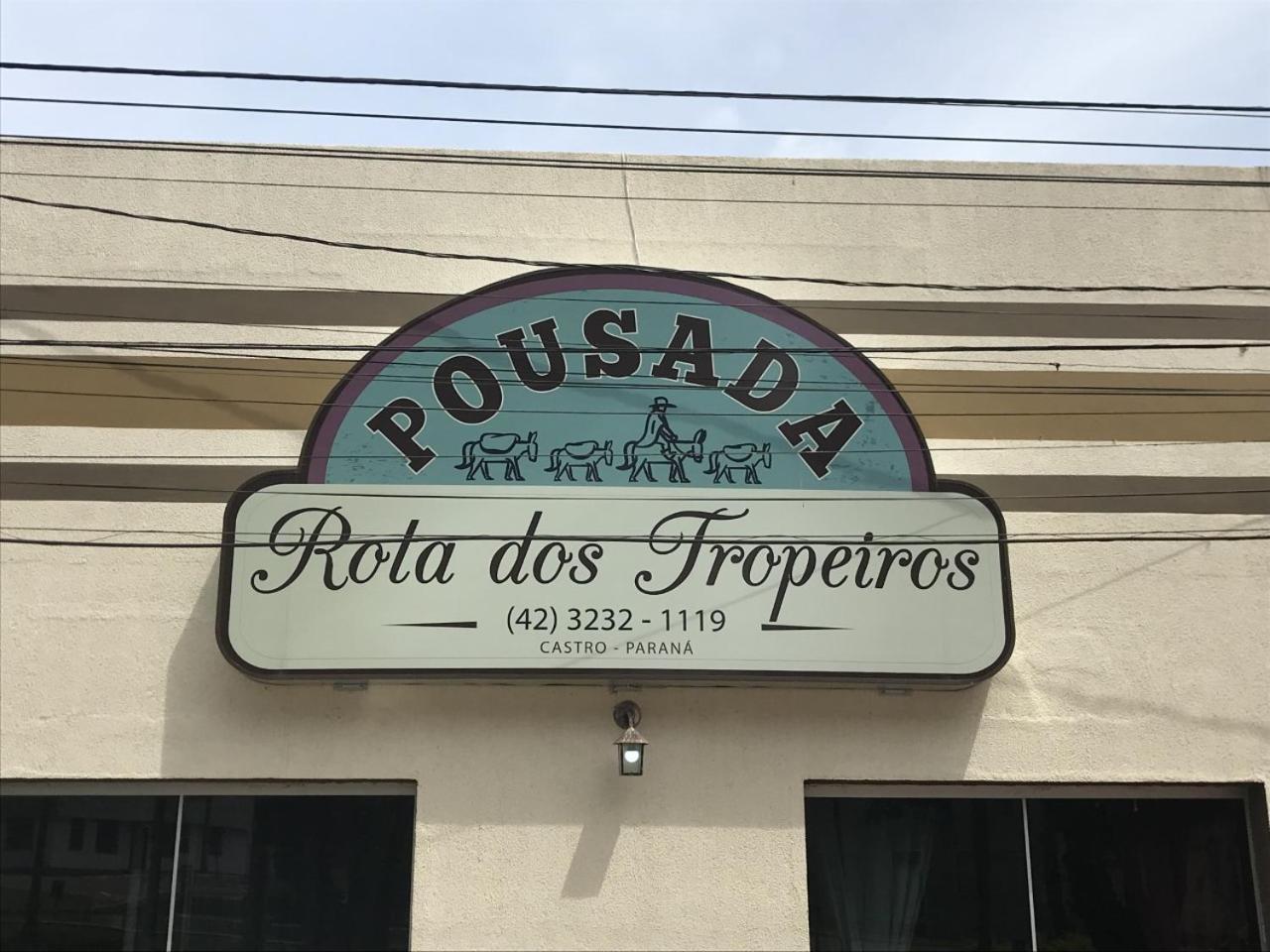 Hotel Rota Dos Tropeiros Castro Extérieur photo
